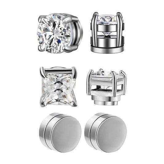 Magnet Stud™ – Męski Kolczyk na Magnes